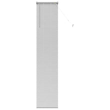 Raam Blind met gordijnen Anders Zilver 80 x 130 cm Aluminium
