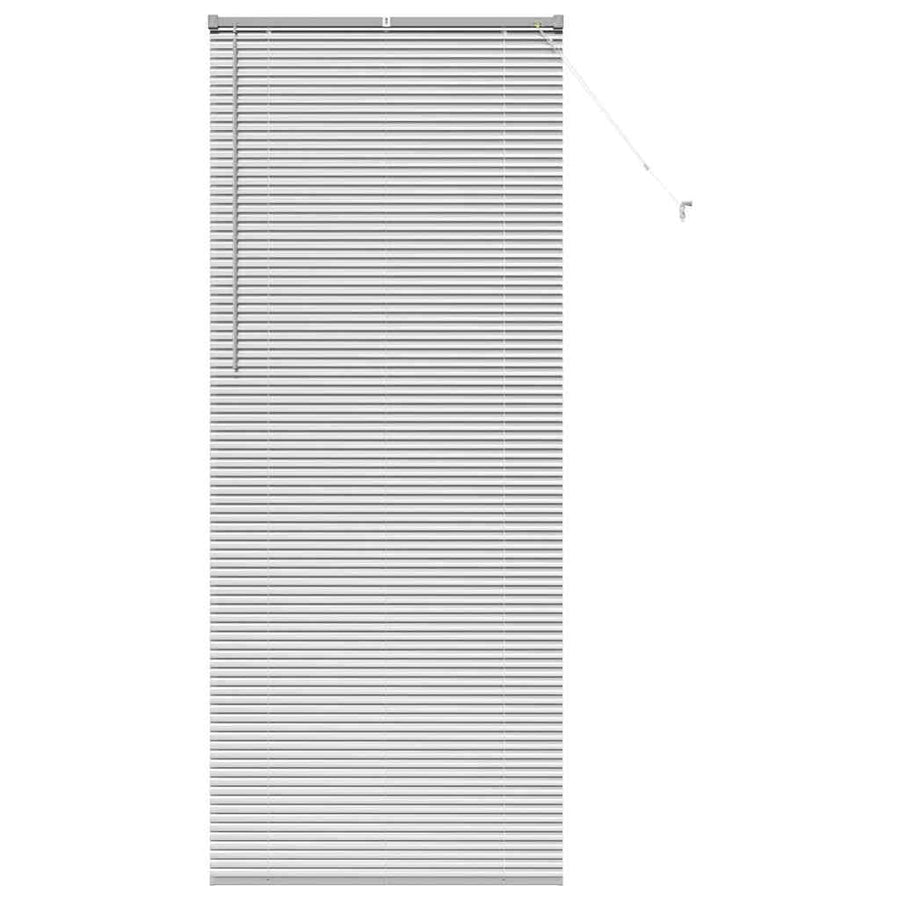 Raam Blind met gordijnen Anders Zilver 90 x 220 cm Aluminium