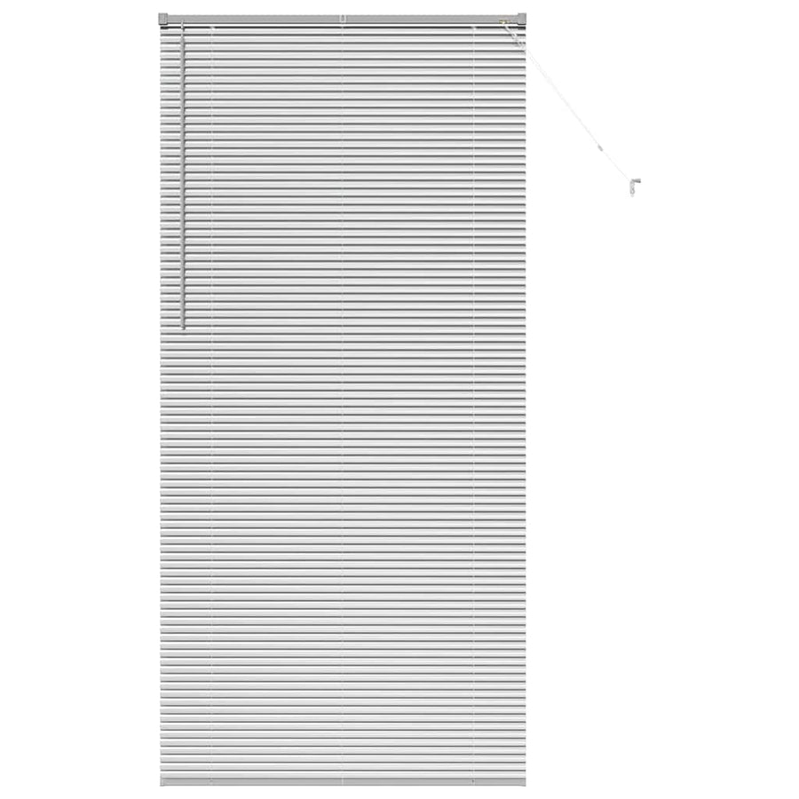 Raam Blind met gordijnen Anders Zilver 80 x 130 cm Aluminium