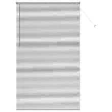 Raam Blind met gordijnen Anders Zilver 80 x 130 cm Aluminium