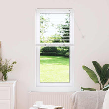 Raam Blind met gordijnen Anders Wit 60 x 130 cm Aluminium