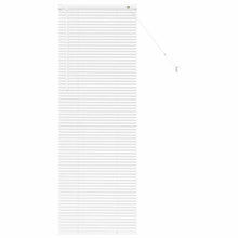 Raam Blind met gordijnen Anders Wit 80 x 130 cm Aluminium