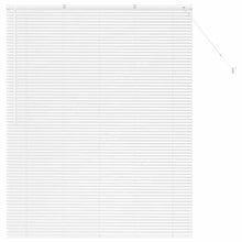 Raam Blind met gordijnen Anders Wit 140 x 175 cm Aluminium