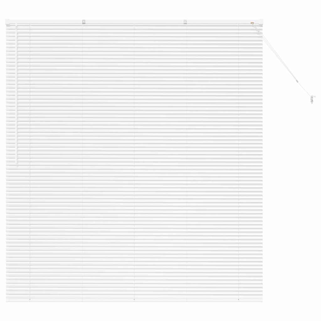 Raam Blind met gordijnen Anders Wit 160 x 175 cm Aluminium