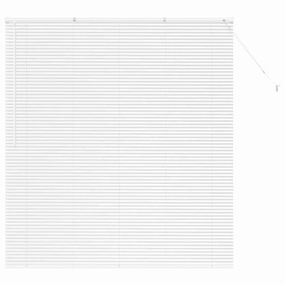Raam Blind met gordijnen Anders Wit 160 x 175 cm Aluminium