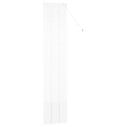 Raam Blind met gordijnen Anders Wit 40 x 220 cm Aluminium