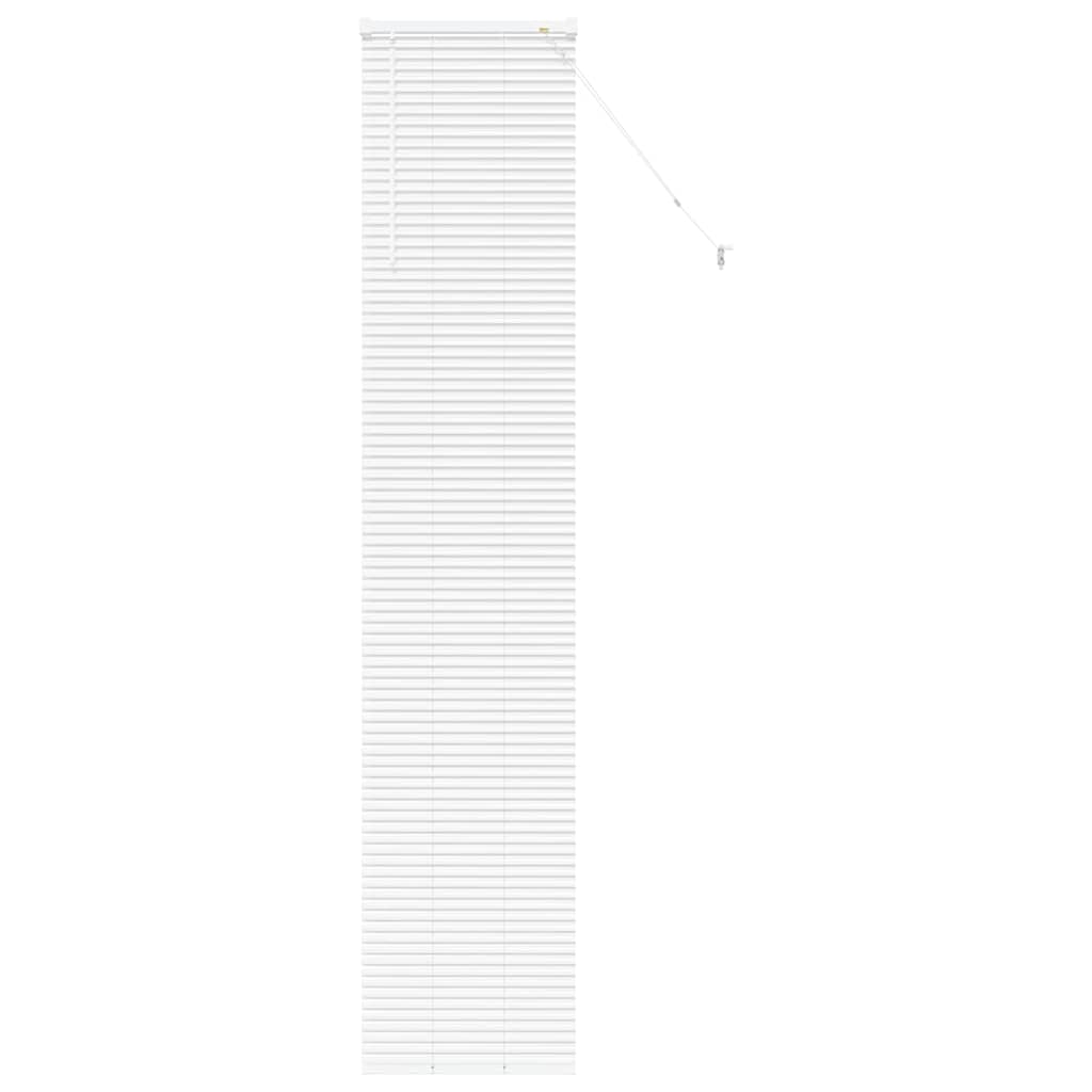 Raam Blind met gordijnen Anders Wit 40 x 220 cm Aluminium