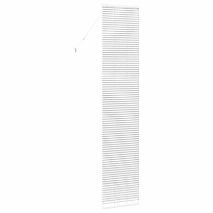 Raam Blind met gordijnen Anders Wit 80 x 130 cm Aluminium