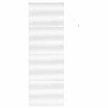 Raam Blind met gordijnen Anders Wit 80 x 130 cm Aluminium