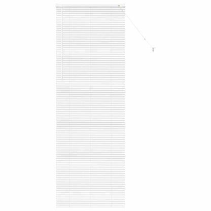 Raam Blind met gordijnen Anders Wit 80 x 220 cm Aluminium