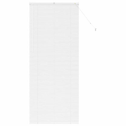 Raam Blind met gordijnen Anders Wit 90 x 220 cm Aluminium