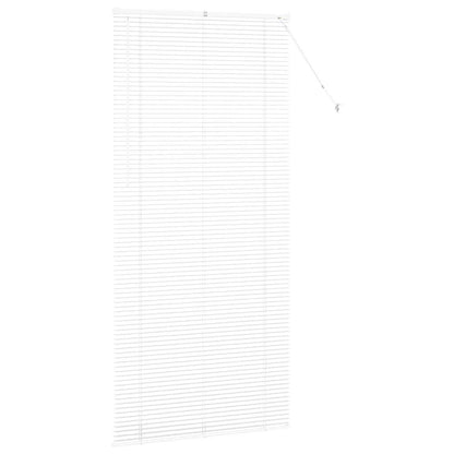 Raam Blind met gordijnen Anders Wit 100 x 220 cm Aluminium