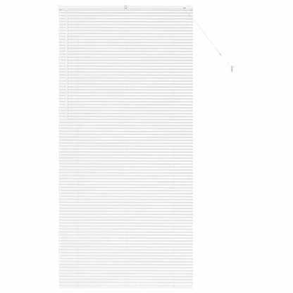 Raam Blind met gordijnen Anders Wit 100 x 220 cm Aluminium
