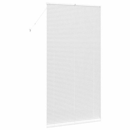 Raam Blind met gordijnen Anders Wit 110 x 220 cm Aluminium