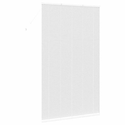 Raam Blind met gordijnen Anders Wit 135 x 220 cm Aluminium