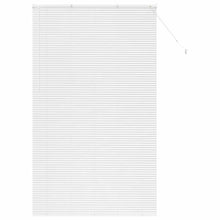 Raam Blind met gordijnen Anders Wit 135 x 220 cm Aluminium