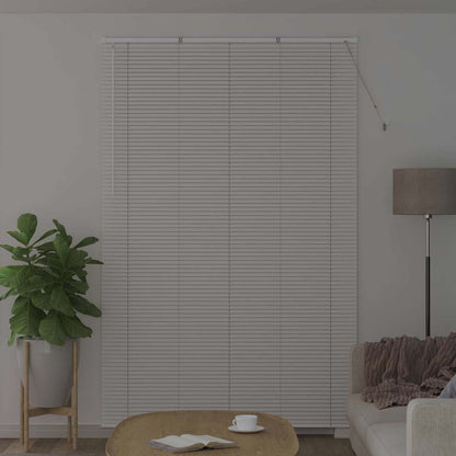 Raam Blind met gordijnen Anders Wit 80 x 130 cm Aluminium