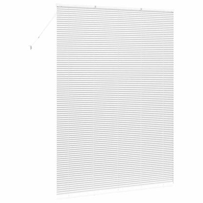 Raam Blind met gordijnen Anders Wit 155 x 220 cm Aluminium