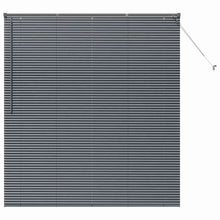 Raam Blind met gordijnen Anders Donkergrijs 80 x 130 cm Aluminium