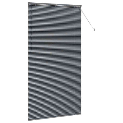 Raam Blind met gordijnen Anders Donkergrijs 110 x 220 cm Aluminium