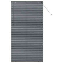 Raam Blind met gordijnen Anders Donkergrijs 110 x 220 cm Aluminium