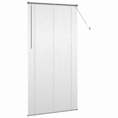 Raam Blind met gordijnen Anders Donkergrijs 120 x 220 cm Aluminium