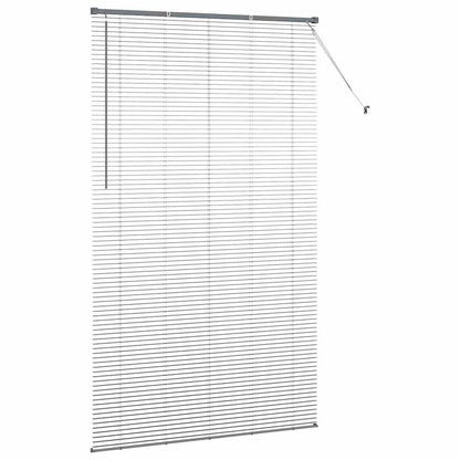 Raam Blind met gordijnen Anders Donkergrijs 135 x 220 cm Aluminium