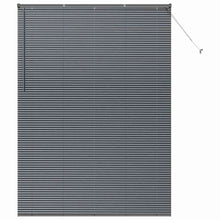 Raam Blind met gordijnen Anders Donkergrijs 155 x 220 cm Aluminium