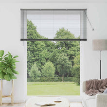 Raam Blind met gordijnen Anders Donkergrijs 160 x 220 cm Aluminium