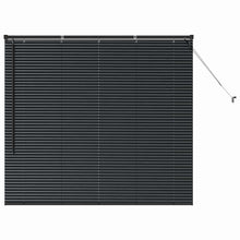 Raam Blind met gordijnen Anders Zwart 80 x 130 cm Aluminium