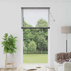 Venetian Blinds Black 220 x 105 cm Aluminum