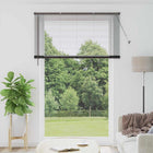 Venetian Blinds Black 220 x 145 cm Aluminium