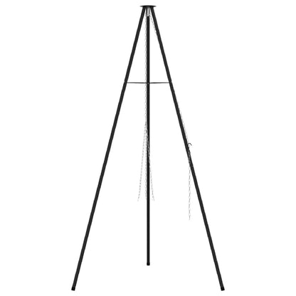 Kampvuur tripod Zwart 92 x 92 x 151,5 cm Staal