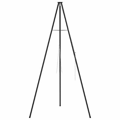 Kampvuur tripod Zwart 92 x 92 x 191,5 cm Staal