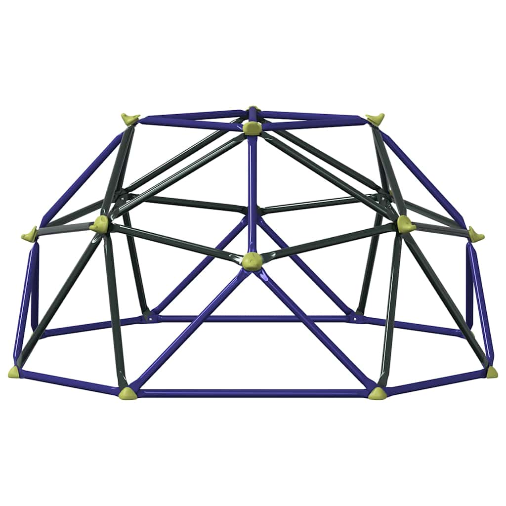 Klim Koepel Blauw Staal 6FT zonder glijbaan