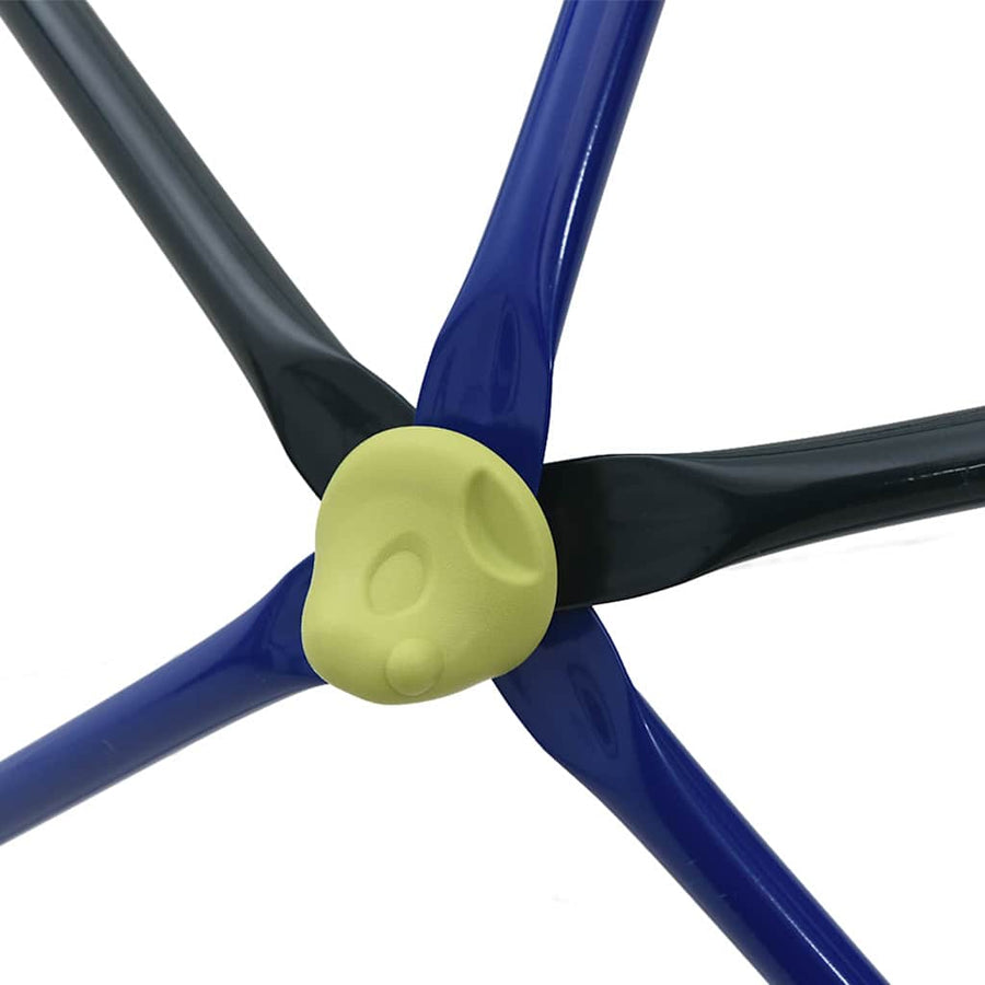 Klim Koepel Blauw Staal 8FT zonder glijbaan