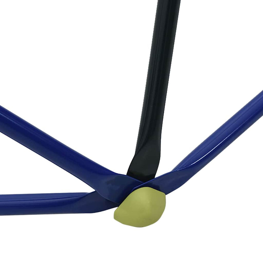 Klim Koepel Blauw Staal 8FT zonder glijbaan