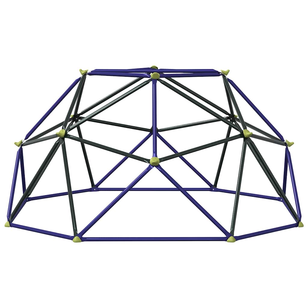 Klim Koepel Blauw Staal 8FT zonder glijbaan