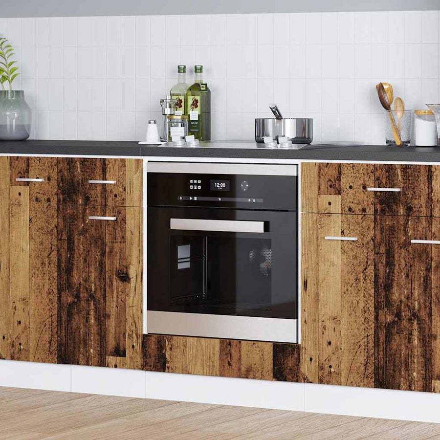 Hangkast met opslag Oudhout 60 x 46 x 81,5 cm Bewerkt hout