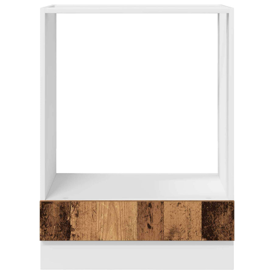 Hangkast met opslag Oudhout 60 x 46 x 81,5 cm Bewerkt hout