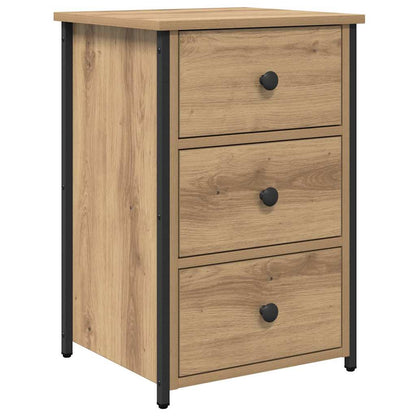 Nachtkastje 2 pcs Bruin 40 x 36 x 60 cm Massief Gerecycled Hout