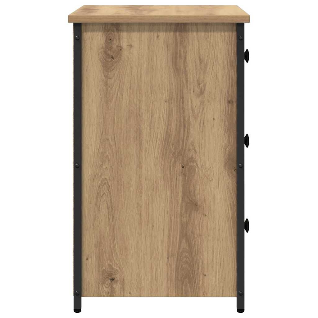 Nachtkastje 2 pcs Bruin 40 x 36 x 60 cm Massief Gerecycled Hout