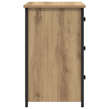 Nachtkastje 2 pcs Bruin 40 x 36 x 60 cm Massief Gerecycled Hout