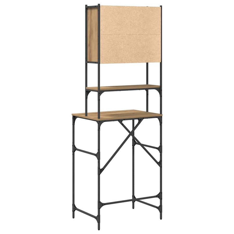 Wasmachinekast Artisan Eiken 68 x 48,5 x 194 cm Bewerkt hout