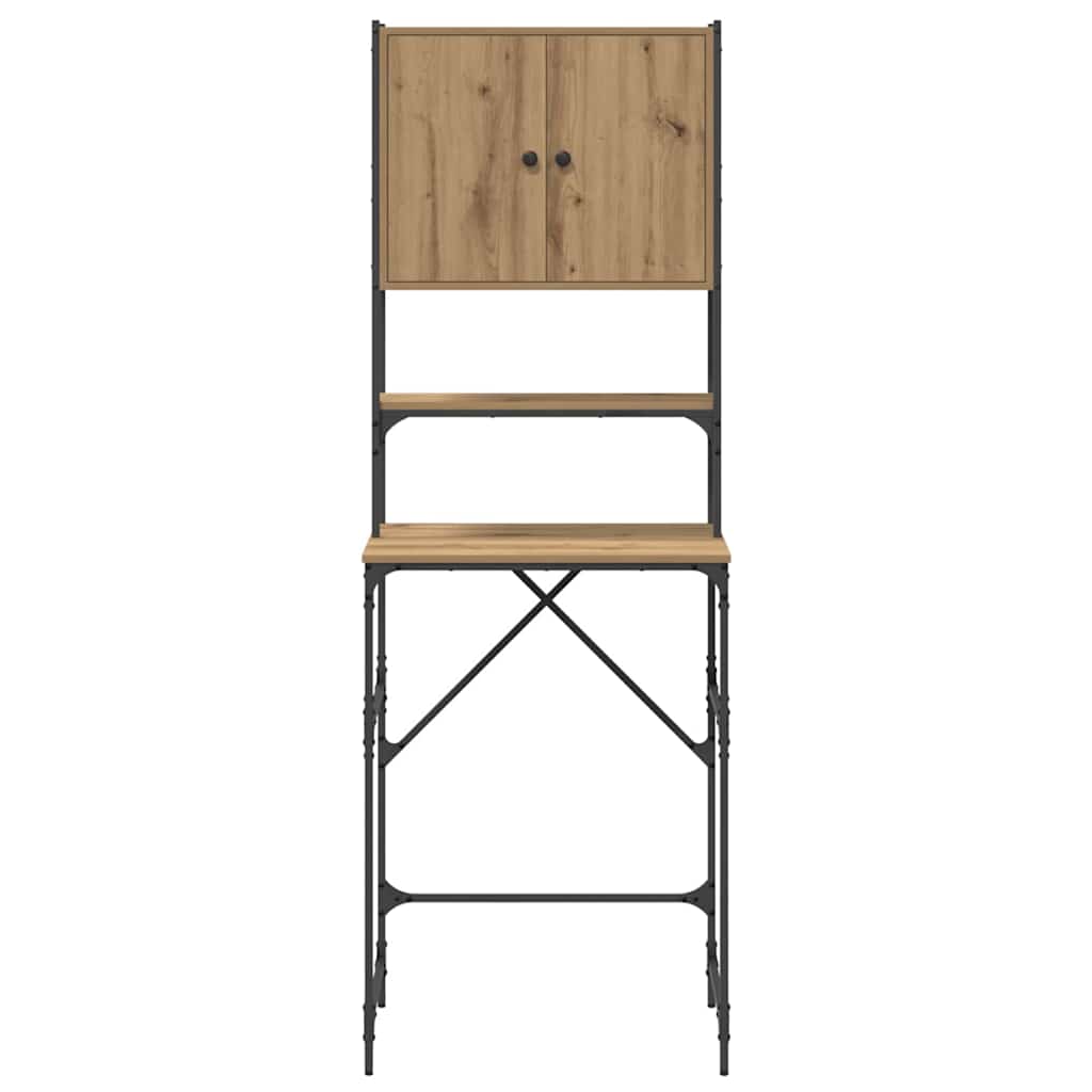 Wasmachinekast Artisan Eiken 68 x 48,5 x 194 cm Bewerkt hout
