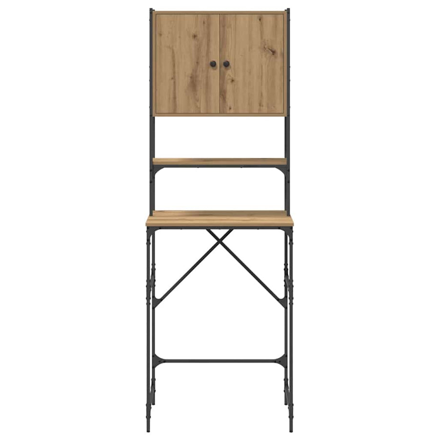 Wasmachinekast Artisan Eiken 68 x 48,5 x 194 cm Bewerkt hout