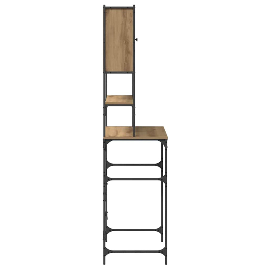 Wasmachinekast Artisan Eiken 68 x 48,5 x 194 cm Bewerkt hout