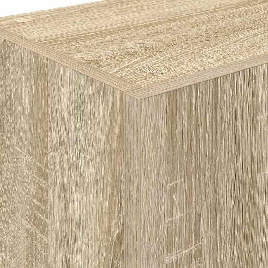 Keukenkast met lade Beige 35 x 50 x 180 cm Bewerkt hout
