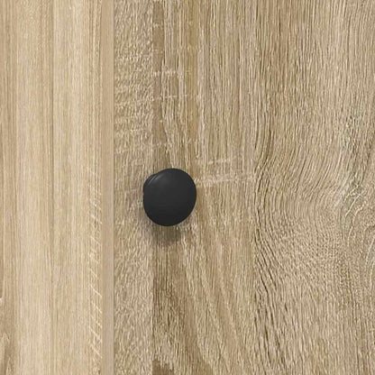Keukenkast met lade Beige 35 x 50 x 180 cm Bewerkt hout
