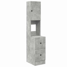 Keukenkast met lade Grijs 35 x 50 x 180 cm Bewerkt hout
